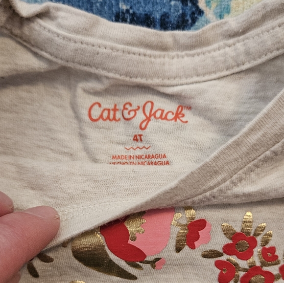 😇4  for $20 Cat and Jack long sleeve, 4T - Picture 3 of 3